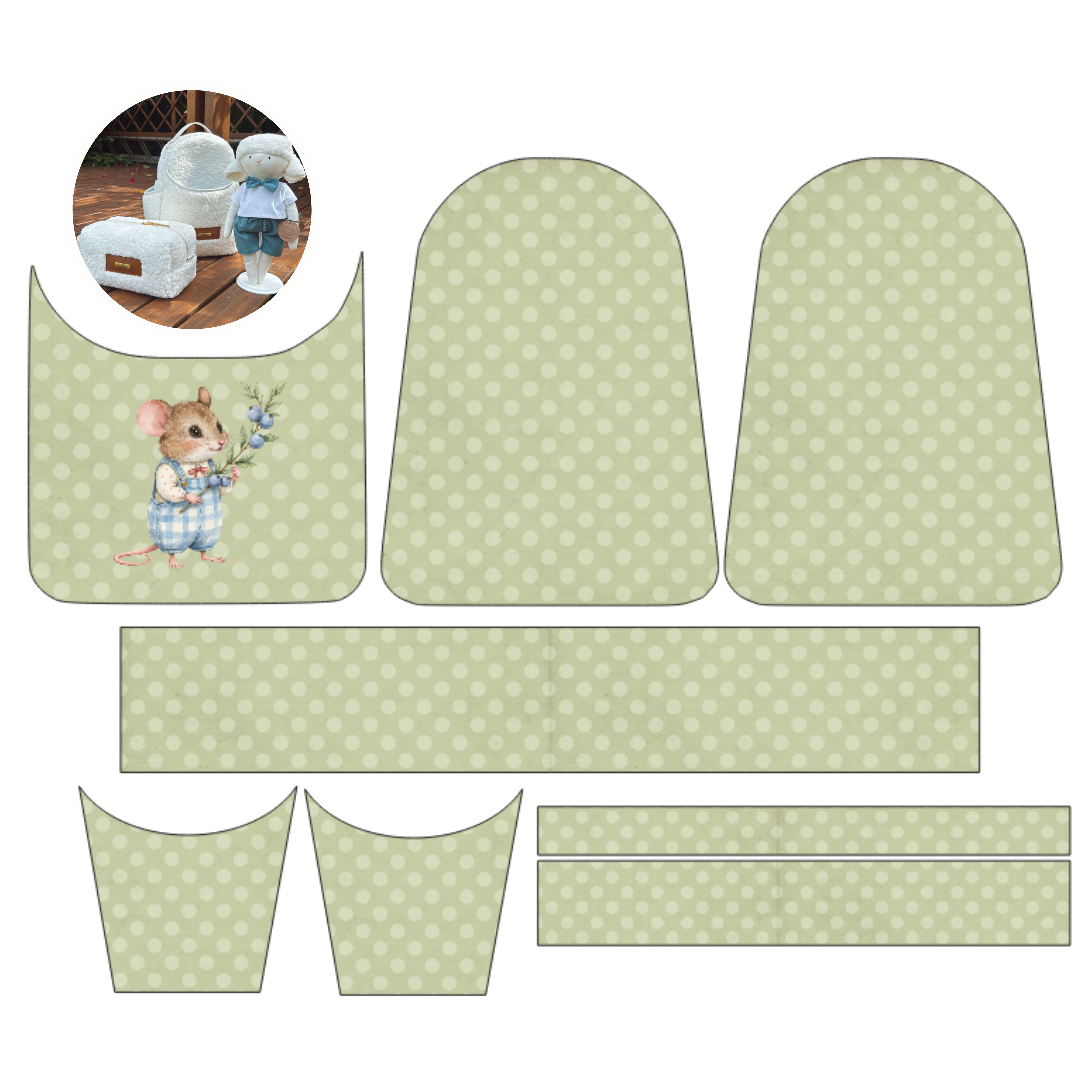 KIT COMPLETO MOCHILA GAMA