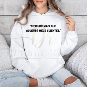 "Costuro mais que  aguento meus clientes."