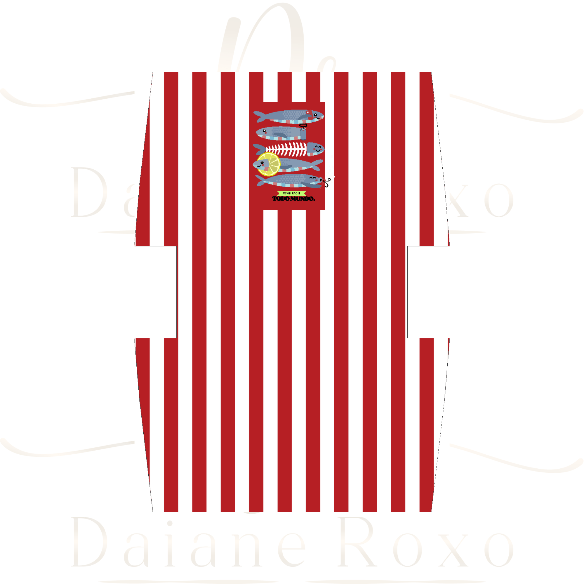 PAINEL NÉCESSAIRE TRAPÉZIO EXCLUSIVA DANI DELINSKI